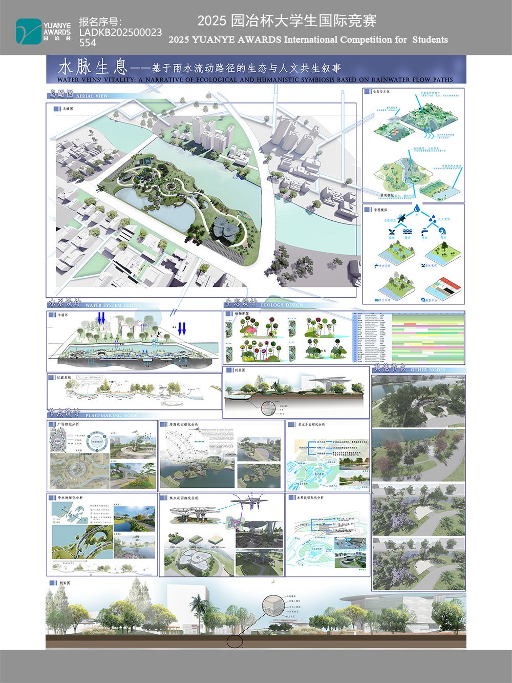 水脉生息——基于雨水流动路径的生态与人文共生叙事 - 课程设计 - 园冶杯国际竞赛组委会 - Powered by Discuz!